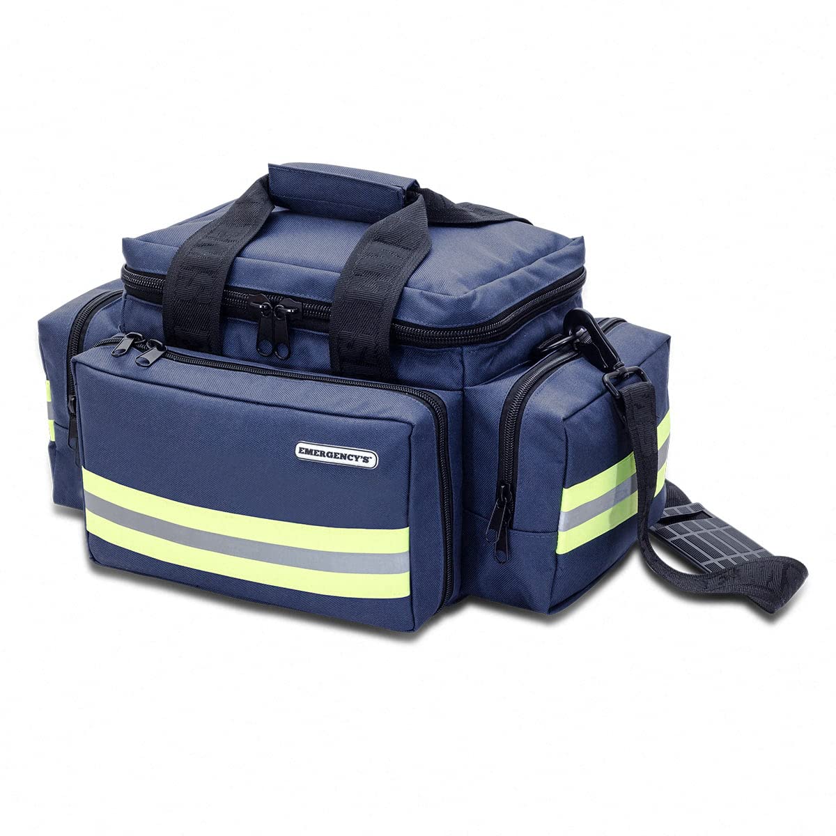 Elite Bags Bolsa para emergencias, Azul Marino, 44 x 25 x 27 cm + Bolsa Ligera para emergencias | roja