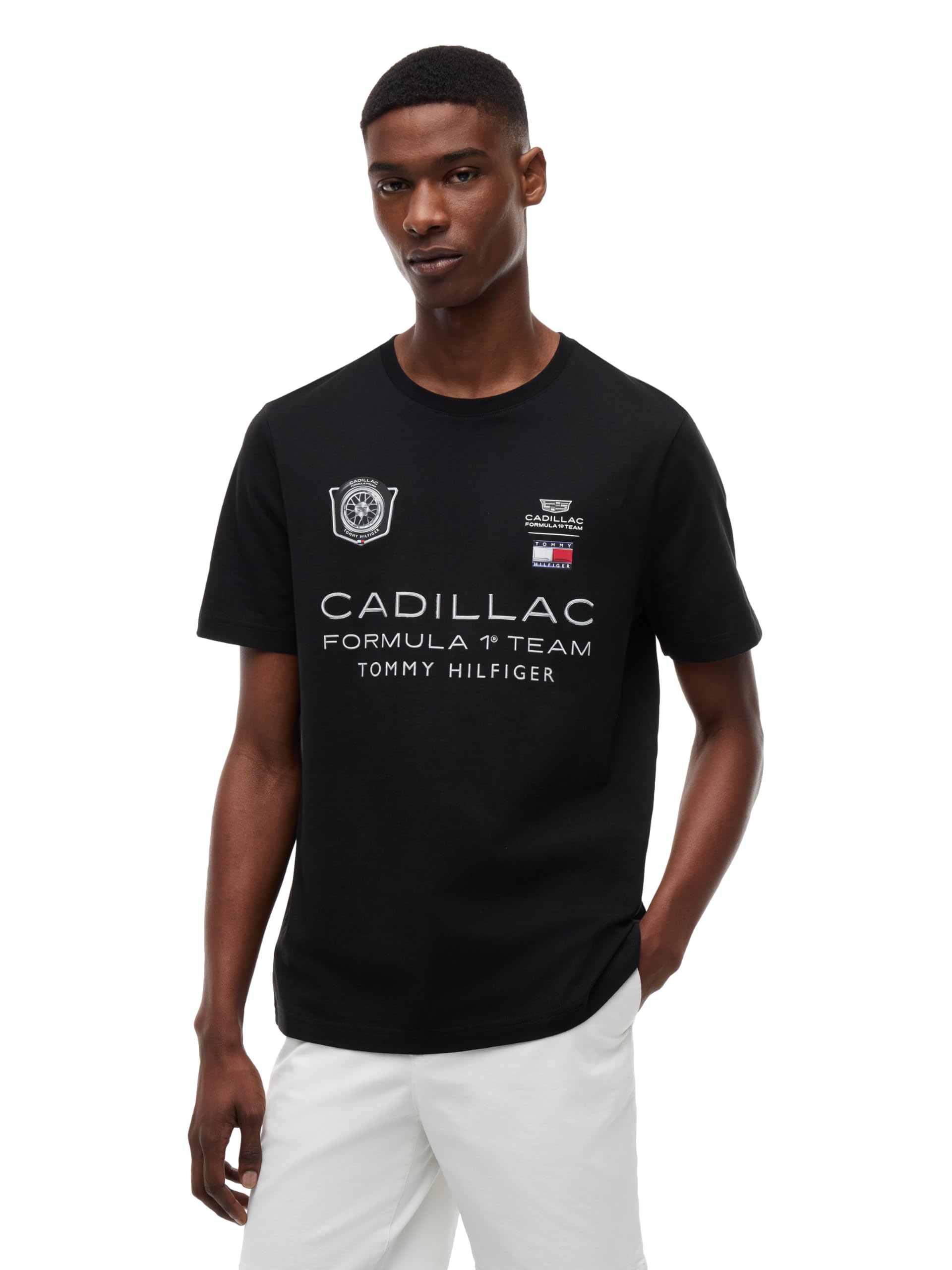 Tommy Hilfiger Formula 1 Mens Tommy X Cadillac F1 Team Car T-Shirt
