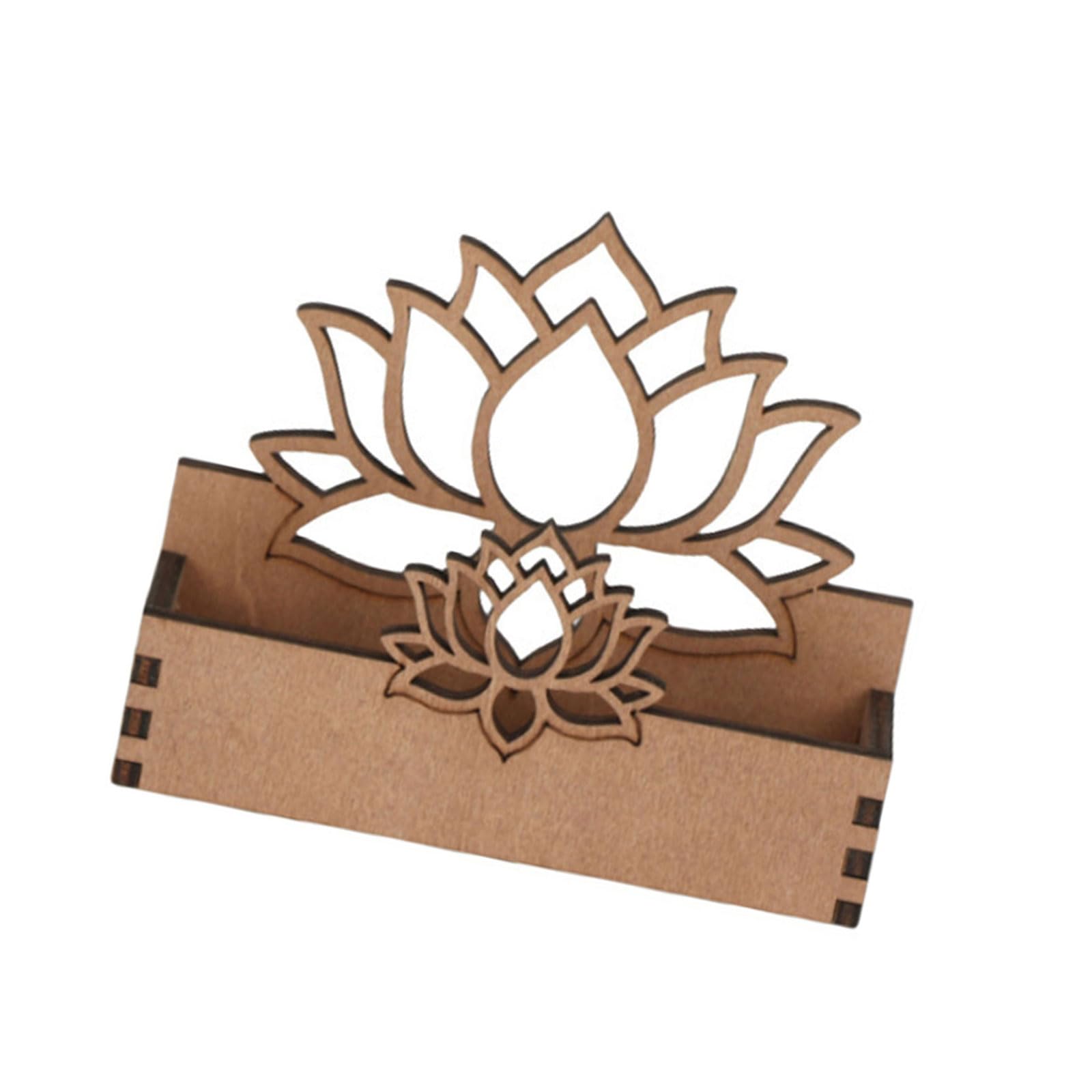 Zbiianxer Creative Desktop Business Card Holder Wooden Display Stand For Tabletop School Business Card Holders Wooden Desktop Holders
