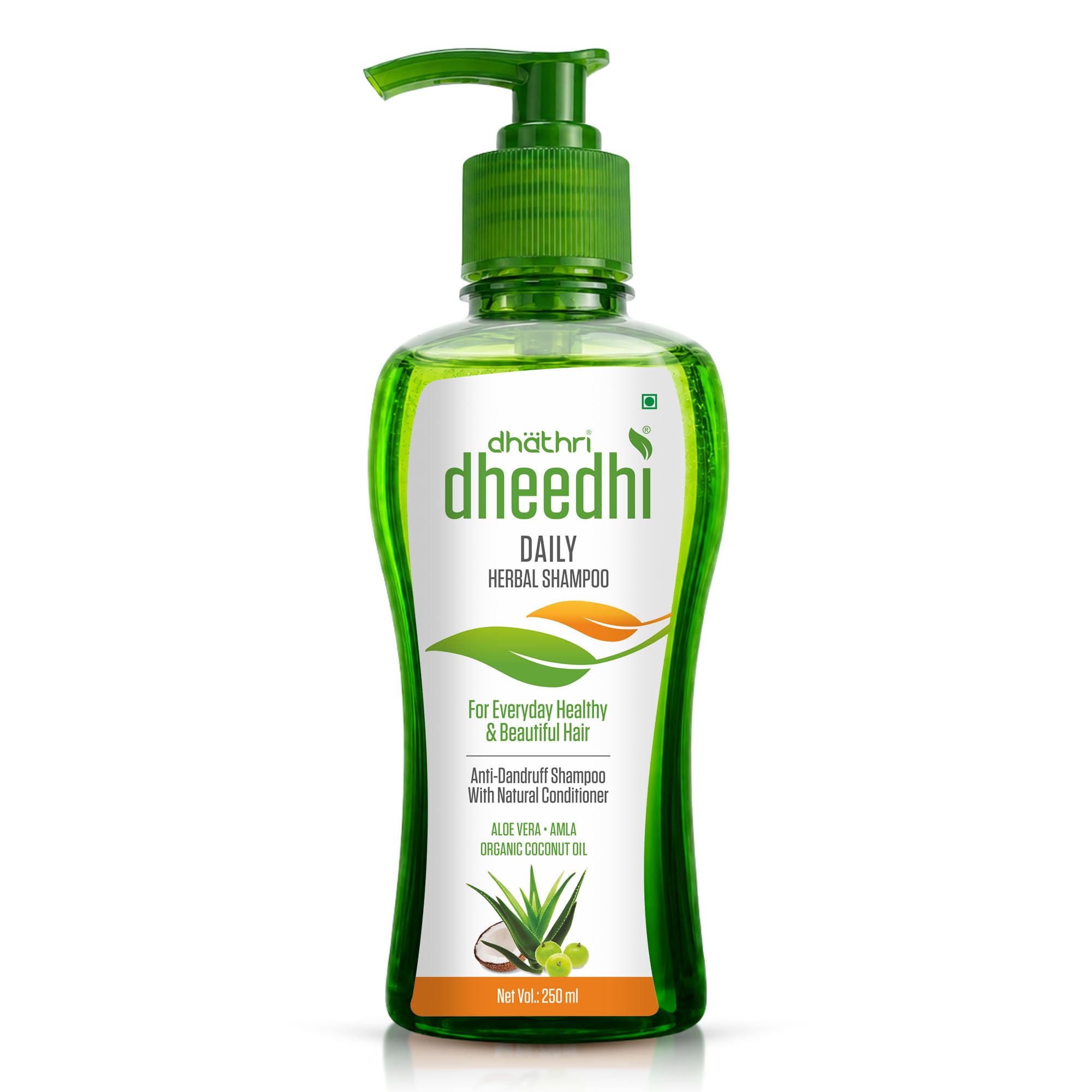 Dhathri Dheedhi Daily Herbal Shampoo for daily use, shampoo for dry and frizzy hair that makes hair healthy & strong, mild shampoo for daily use (250ml)-image-27