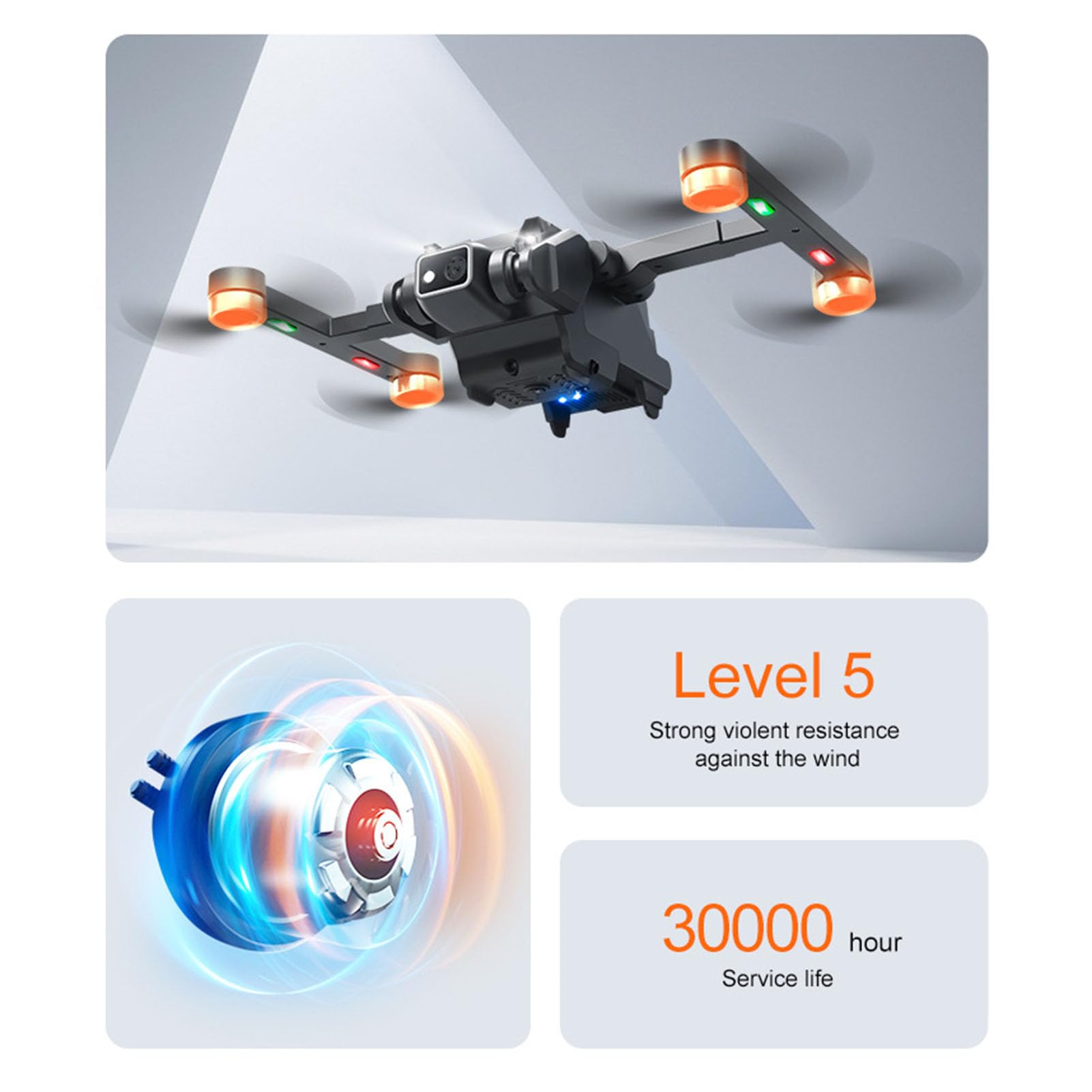 Cuifati Pinsel ohne Motordrohne mit Kamera für Erwachsene, WLAN 5G Transfer Smart FPV Quadcopter mit GPS -Locationssystem, Intelligente Hindernisvermeidung, Einfach für (Doppelbatterie)