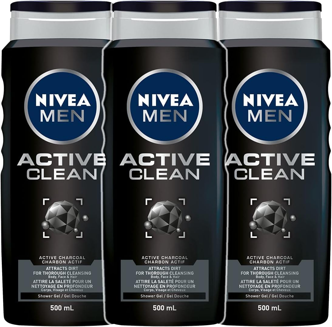 NIVEA MEN Active Clean Body Wash: Deep Clean or Dry Skin Controversy?