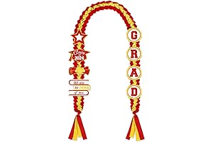 Graduation Leis Class of 2024 with Money, Double Braided Ribbon Necklace for...