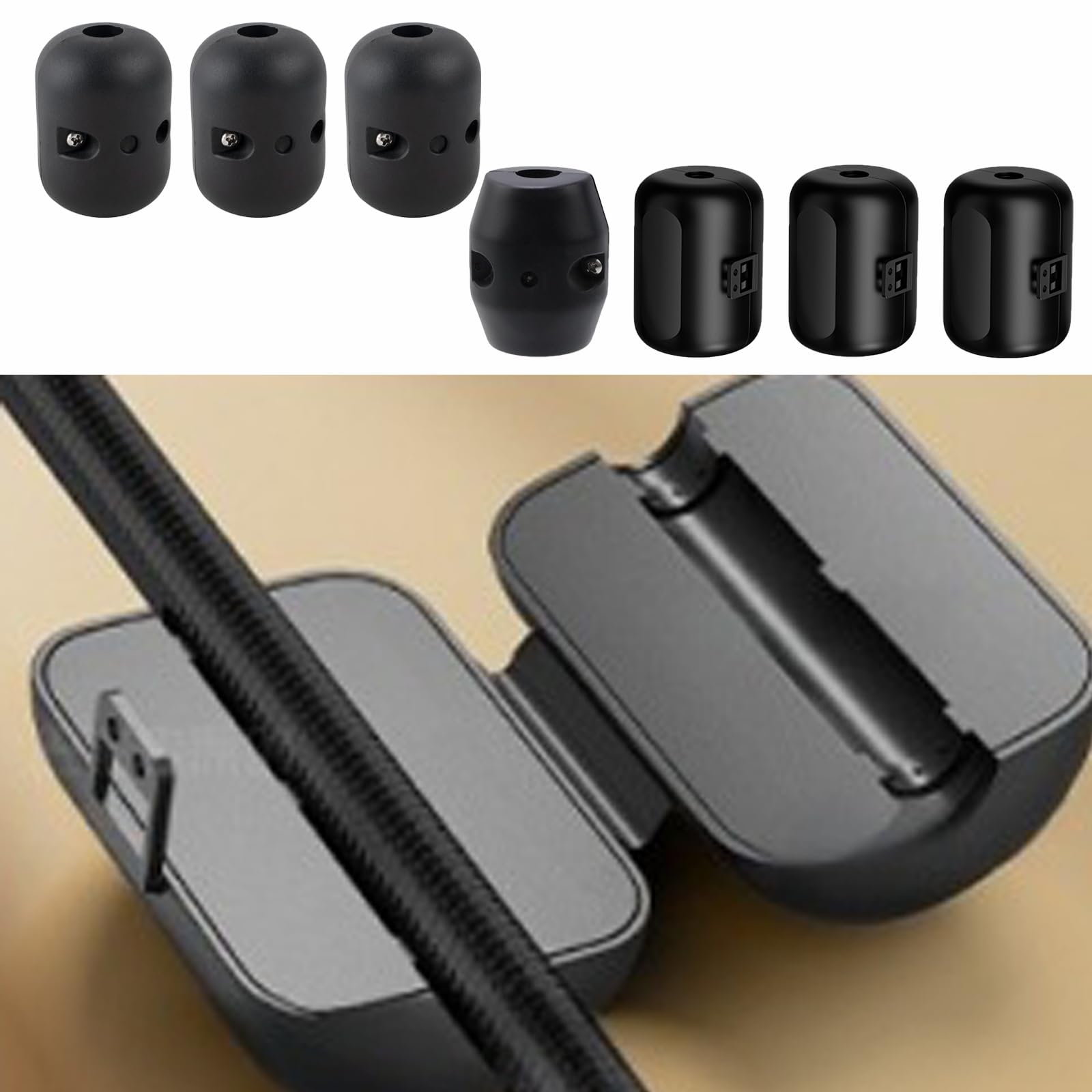 4 bolas de gravedad de peso de manguera de plástico, llave de gravedad, pieza de repuesto para mantener la manguera retraída para fregadero de cocina (380 g)