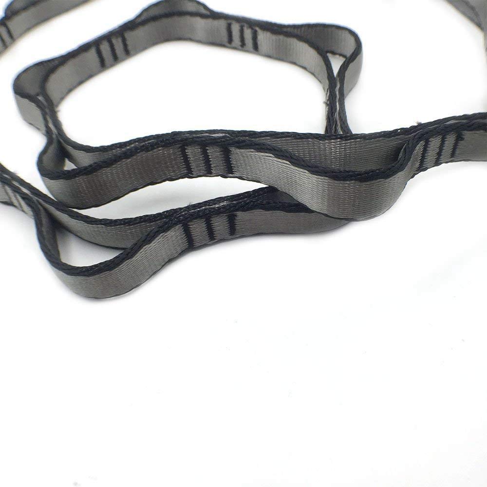 2 pz Daisy Chain di Nylon Cintura Forte Arrampicata imbracature Regolabili Corda a Margherita Forte per Esterno Camping Sport