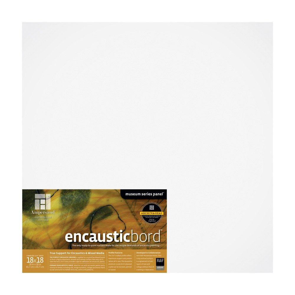 Buy Encausticbord Hardboard Panel for Encaustics and Mixed Media, 3.8cm