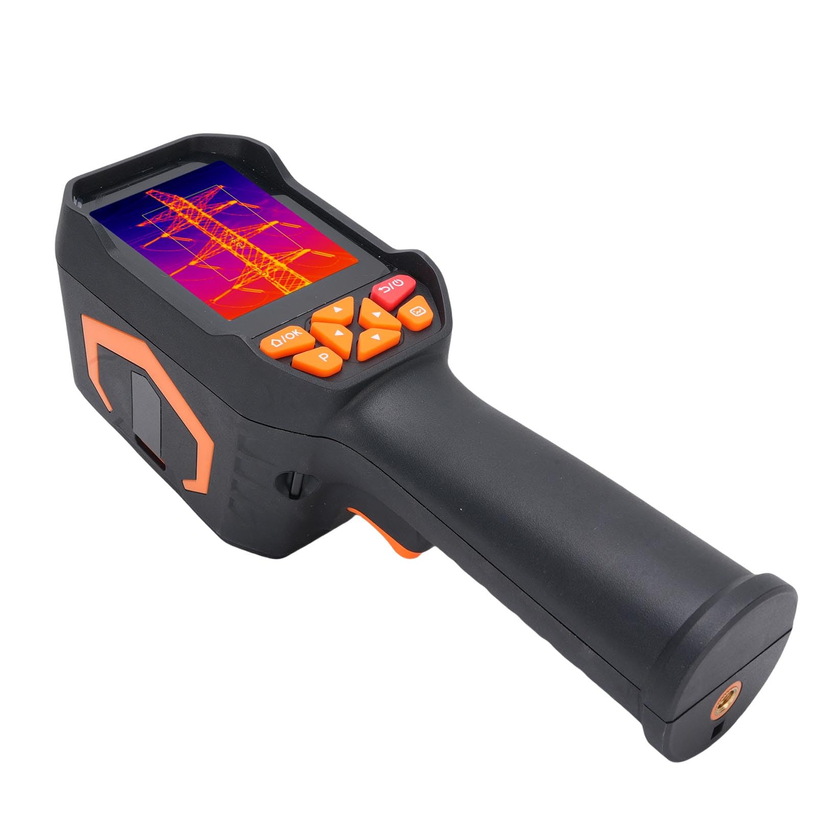 Cámara de Imágenes Térmicas con Resolución de 120x90, Medición de Temperatura -20 ° C a 550 ° C para Diversos Escenarios de Pruebas Industriales, Almacenamiento de 8 GB, 8 Horas