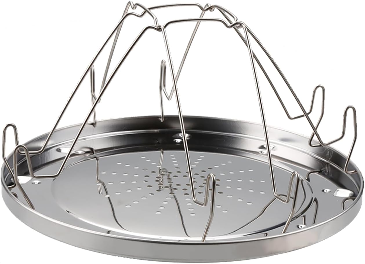 Rumyve Toast Rack Removable Perforated Tray Rack Stainless Steel Cooking Grill That Can Hold