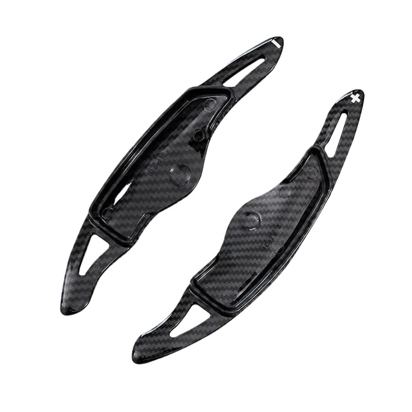 Bvfsxhs Carbon Fiber Black Car Steering Wheel Paddle Shifter Extension For Hyundai For Sonata Elantra 2021-2023 For Tucson Genesis G70 Car Sport Shift Paddles Gear Lever(Carbon Fiber Black)