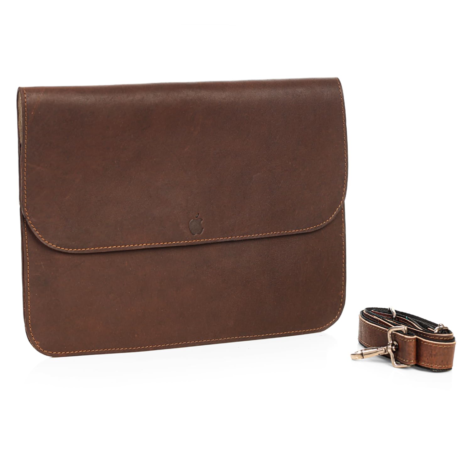 U1 - Unique 1 Genuine leather sleeve for 14 inch suitable Laptop for mac book/Lenovo/HP/Asus/Surface (Dark Brown) (B0D911DH1M) Amazon Price History, Amazon Price Tracker