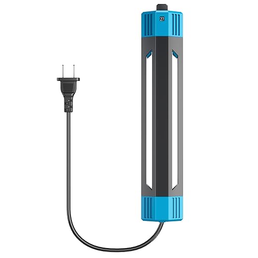 Aquarium Heater - Rapid Heating,Energy-Saving,Anti-Dry Protection,Intelligent Thermostat,500W Fish Tank Water Heater