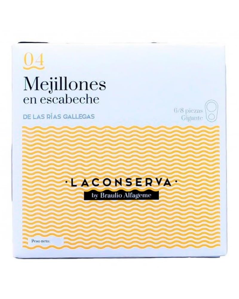 Mejillones de las Rías Gallegas en escabeche