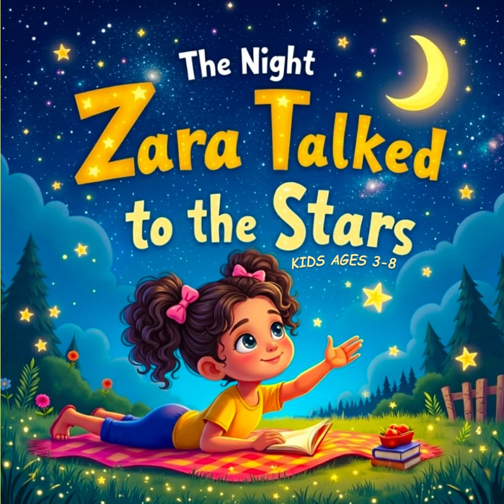 The Night Zara Talked to the Stars: A Calming Bedtime Story for Kids Ages 3–8 to Let Go of Worries and Fall Asleep Peacefully