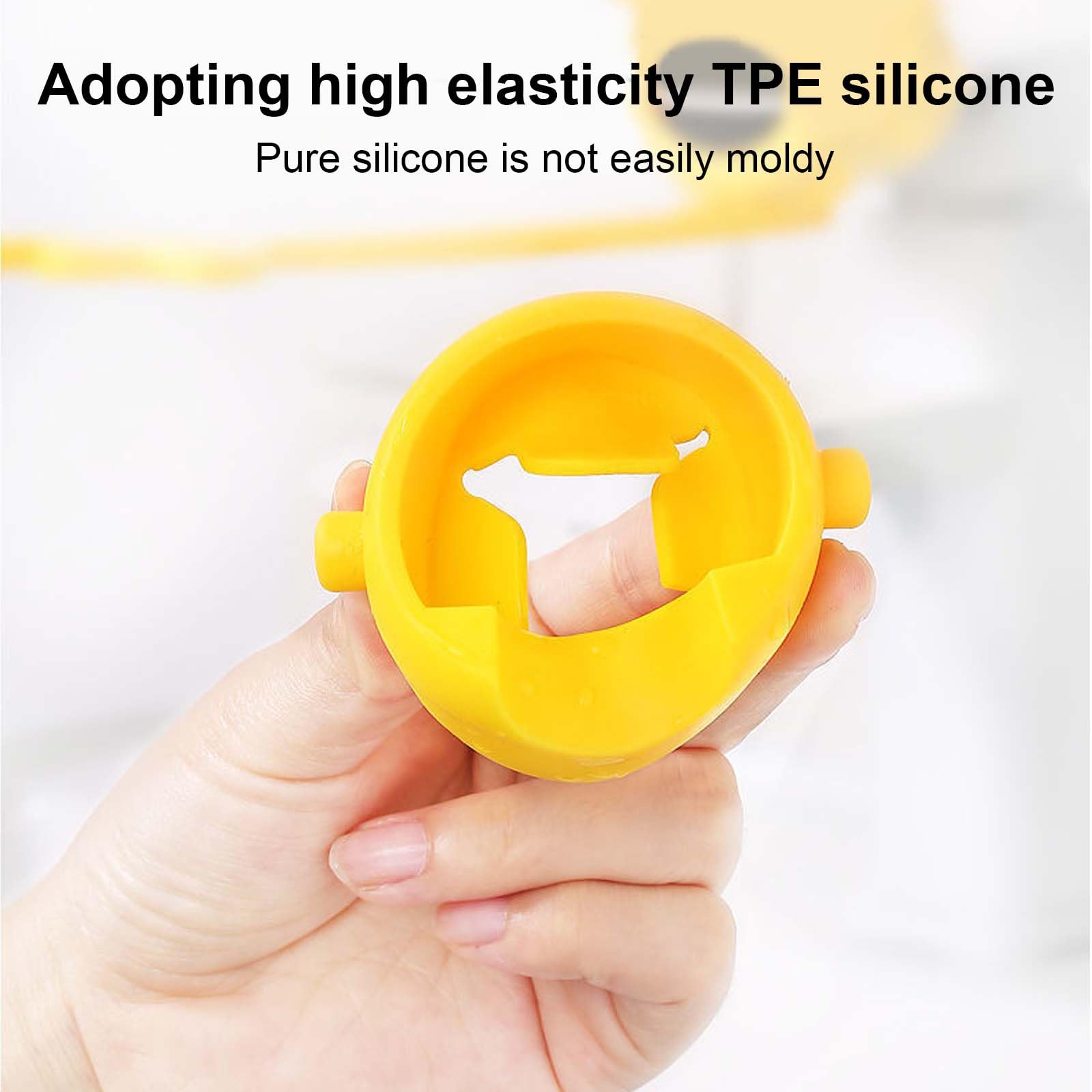 2 Piezas Extensor Grifo Niños Oso,Extensor De Grifo Para Niños Little Yellow Duck,Extensor De Grifo Para Niños Bebés Niños,Extensor Grifo Niños-Para El Baño - Ajustable