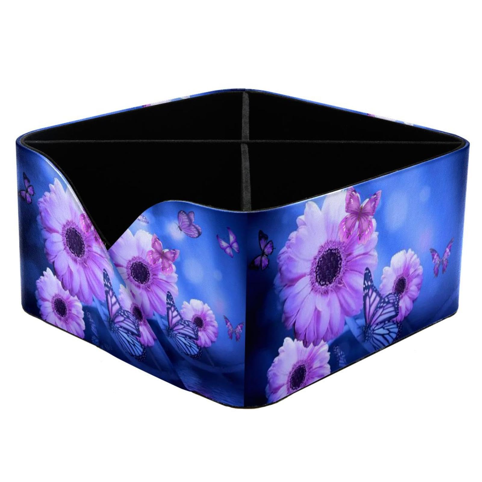Porte-stylo fleurs et papillons pour embellir la coiffeuse des femmes