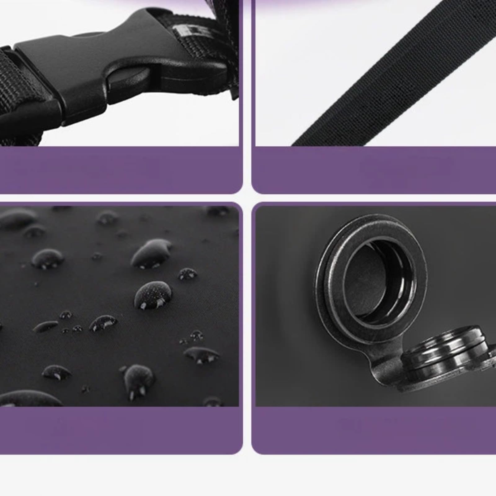 Pumpenfreie Nylon Handdruck Vakuum‑Kompressions‑Aufbewahrungstasche(weiß,M)