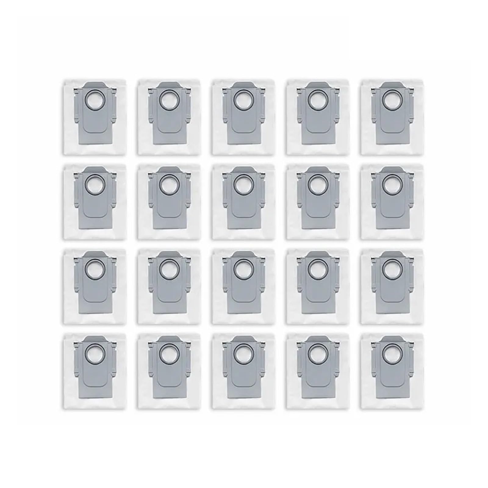 PORRSYDCD Dust Bag HEPA Filter Mop Cloths Roller Brush Spare Parts，Compatible With Roborock S8 MaxV Ultra / G20S Robot Vacuum Cleaner Accessories(Dust bag 20)