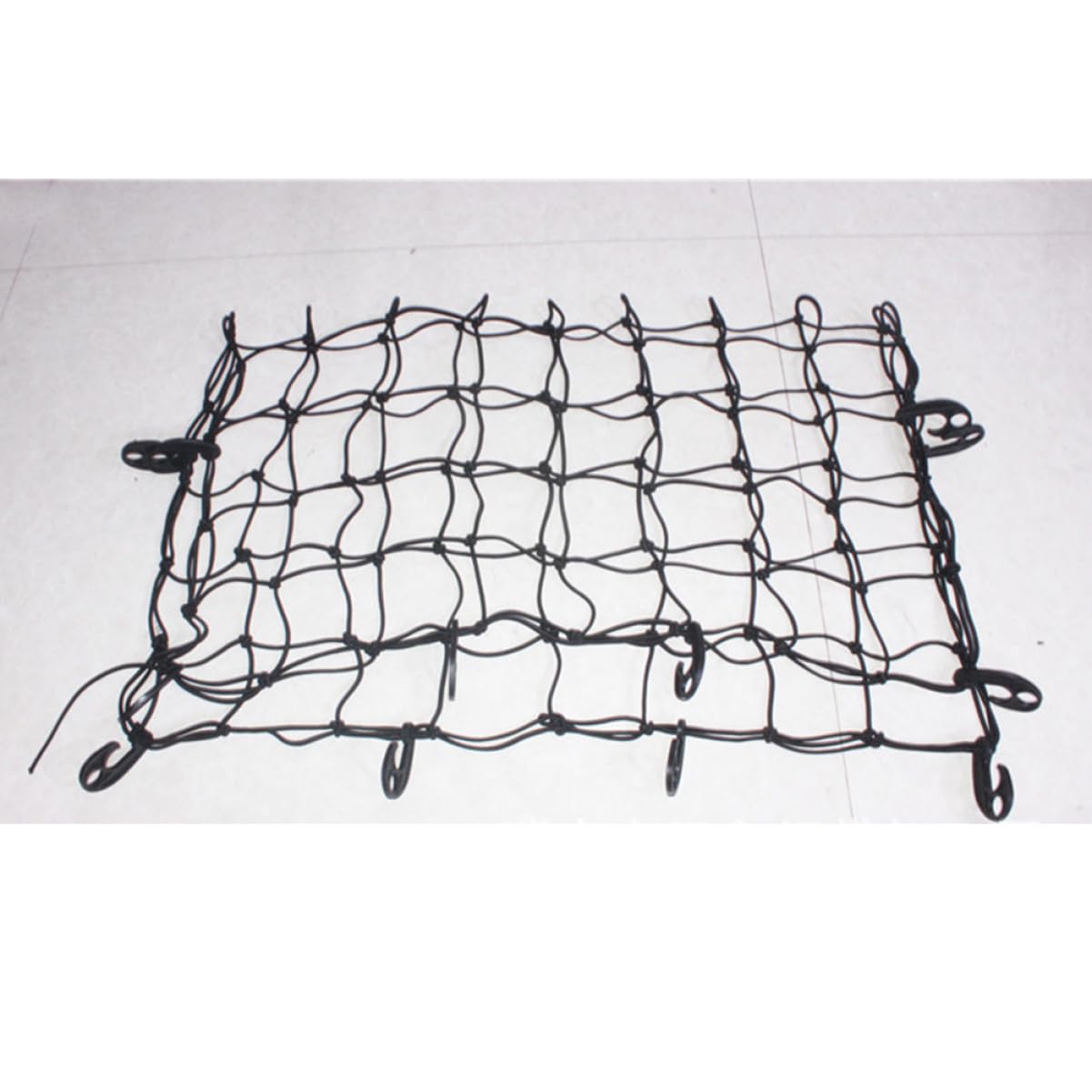 3pezzi Rete da Bagagliaio per Tetto Auto Copertura Rete Elastico Accessorio Pratico per Viaggi e Campeggio Resistente e Antisolare Compatibile con La Maggior dei Modelli Auto Nero