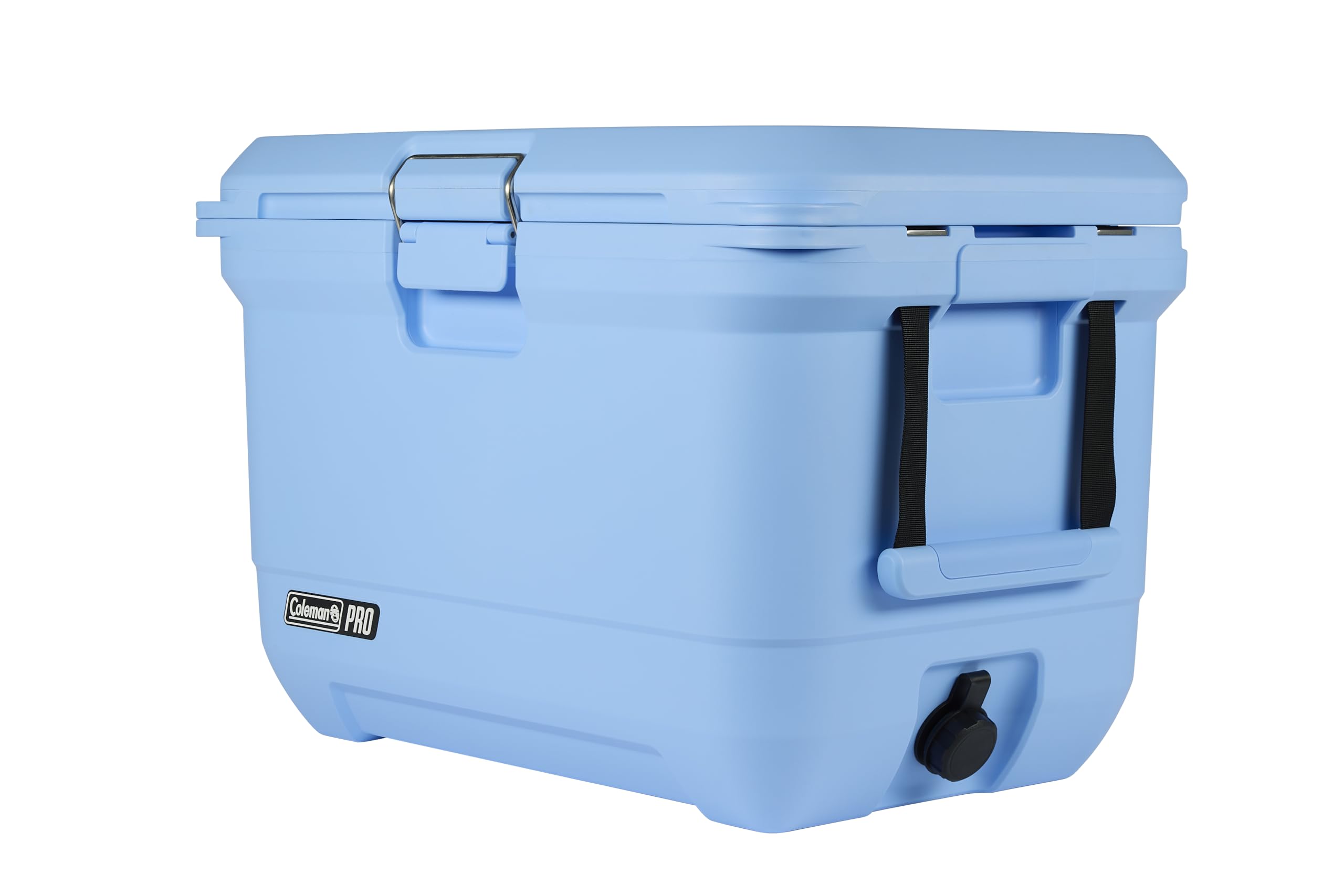 Coleman Pro Heavy-Duty Insulated Hard Cooler with Handles | Large Capacity | Keeps Ice for up to 4 Days | Full Foam Insulation | Large Durable Portable Cool Ice Box for Rugged Outdoor Use & Jobsites