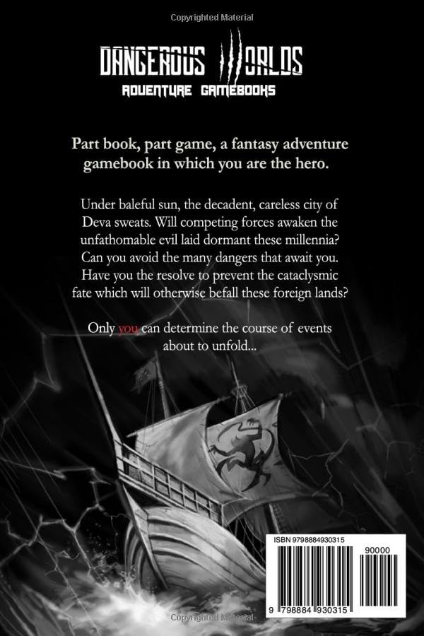 Restless Heart of Evil: A Fantasy Gamebook Adventure (Dangerous Worlds Gamebooks) - Image 2