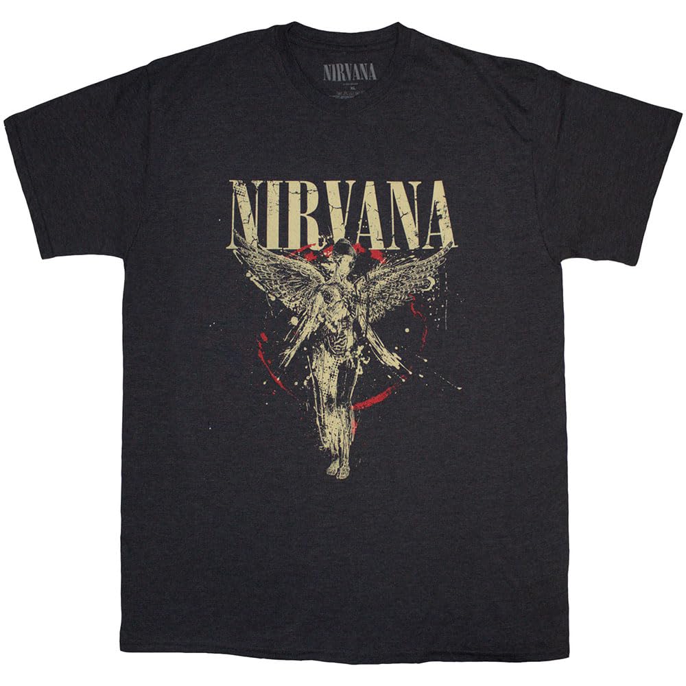 Nirvana - T-Shirt - In Utero - Grey - M