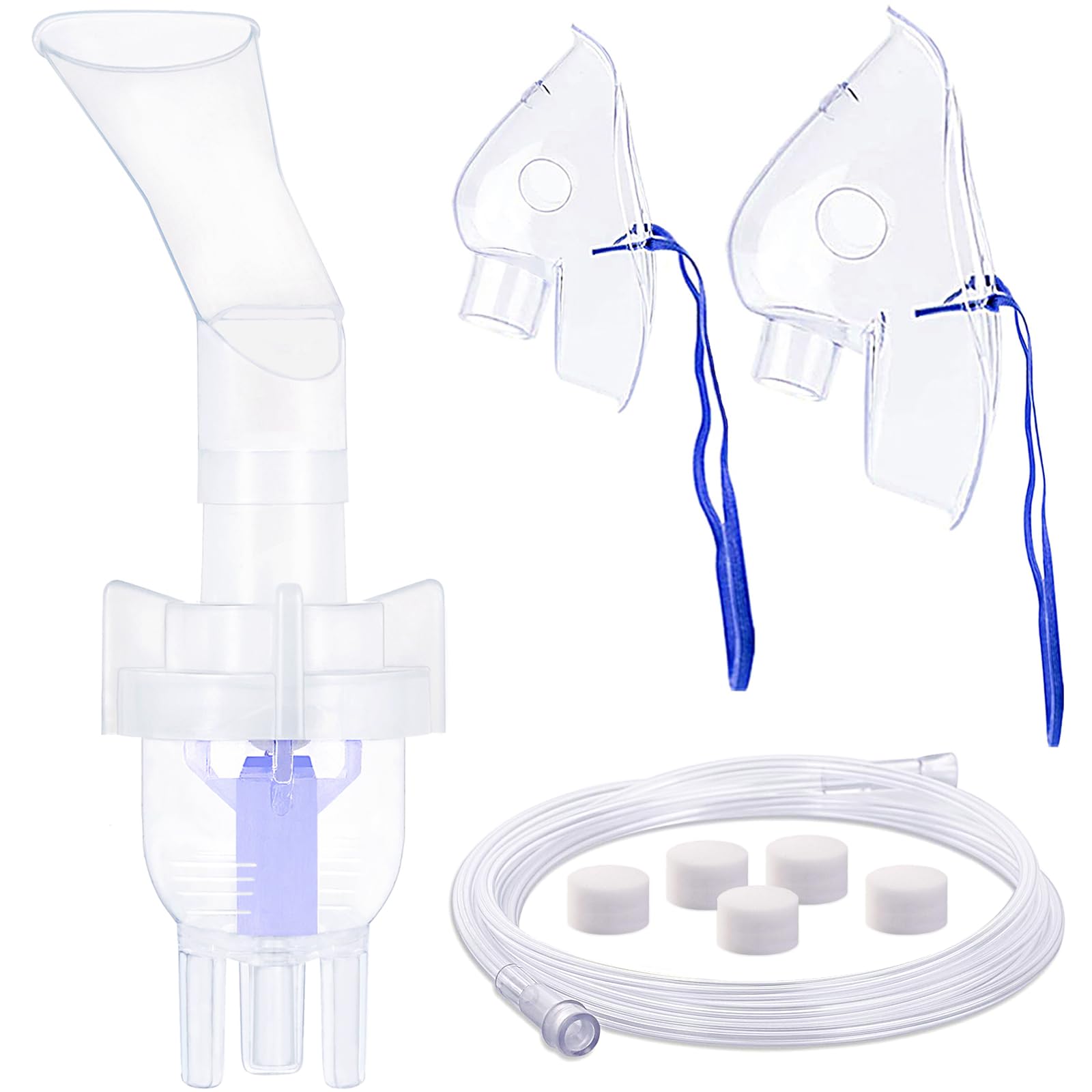 Replacement Kits for Adults&Kids,Add 1 Cup&1 Mouthpiece,with 5 pcs of Filters