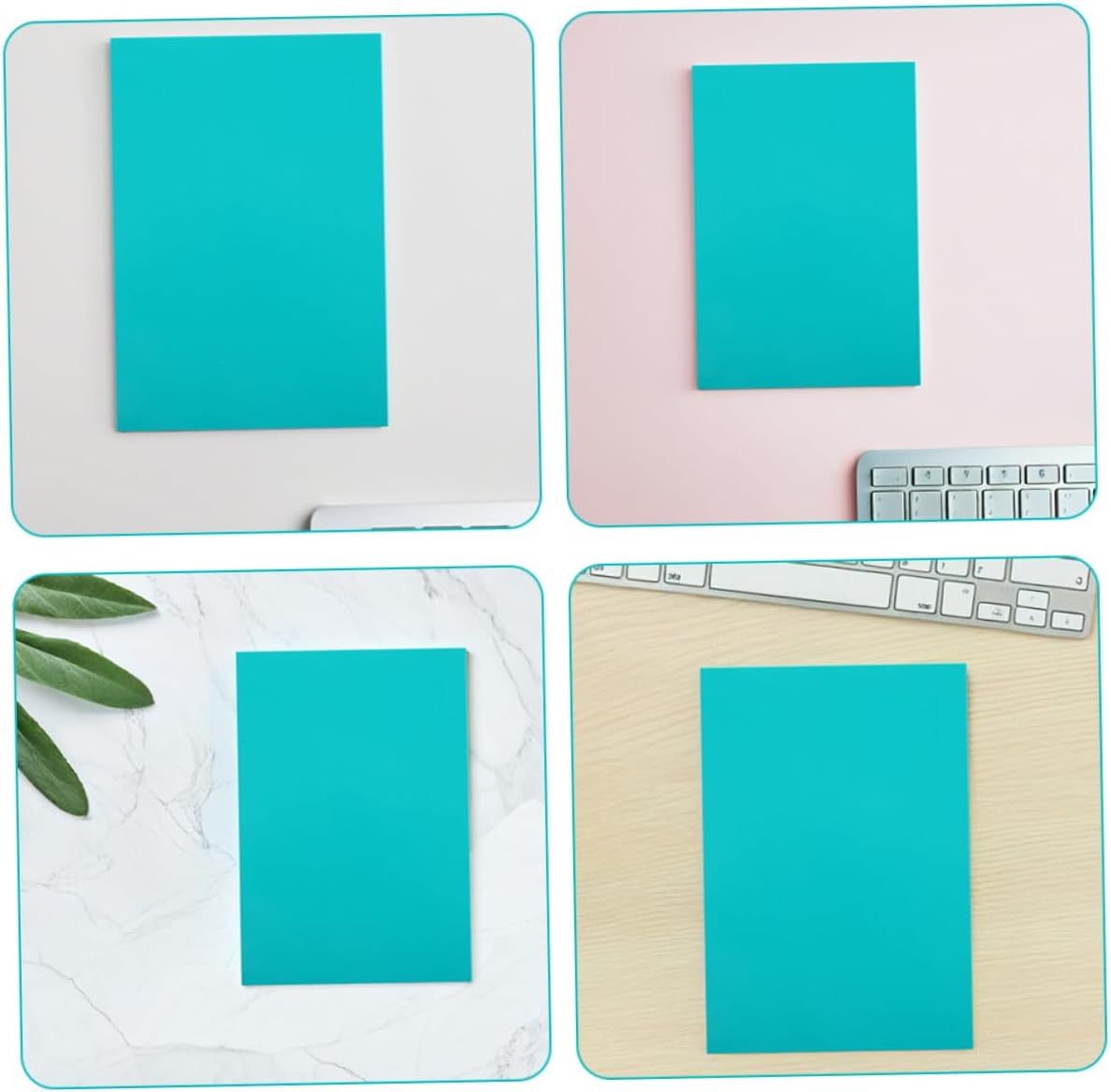 4pcs PVC Printmaking Blocks Linocut Blocks Engraving Material Supply for Craft Printmaking Plate