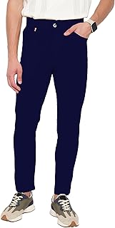 Men's Trouser II Men's Regular Casual Pants II Men's Regular Fit Casual Trouser (Trousers-120)