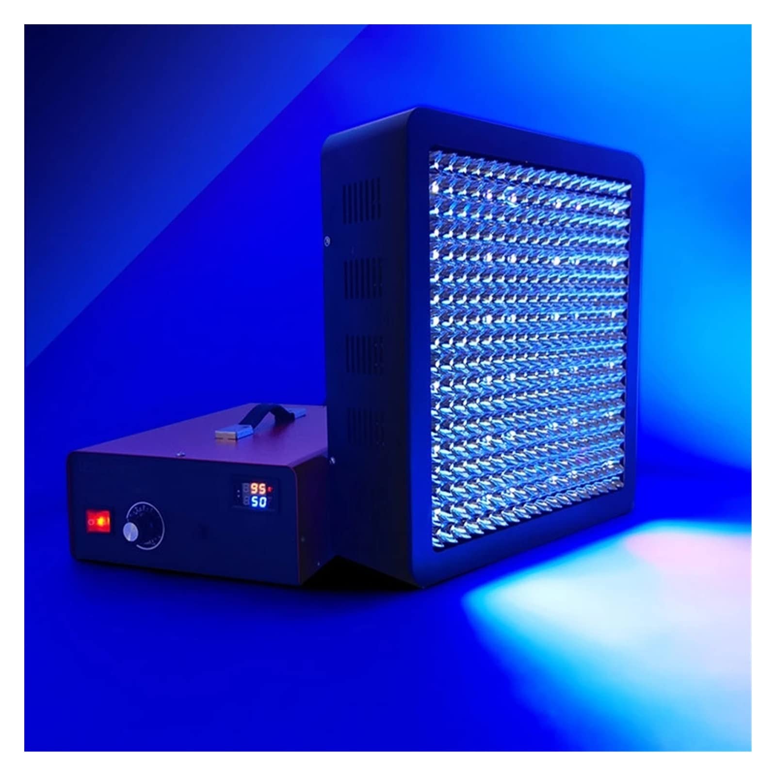 Lampa utwardzająca UV, 1500W Regulowana energia Lampa utwardzająca UV o dużej mocy Klej bezcieniowy Lakier atramentowy Druk 3D żywicę(405nm)