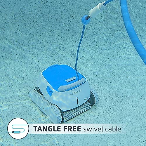 Dolphin Proteus Dx4 Automatic Robotic Pool Cleaner With Exceptional Cleaning Power, Ideal For Swimming Pools Up To 50 Feet #TOP2
