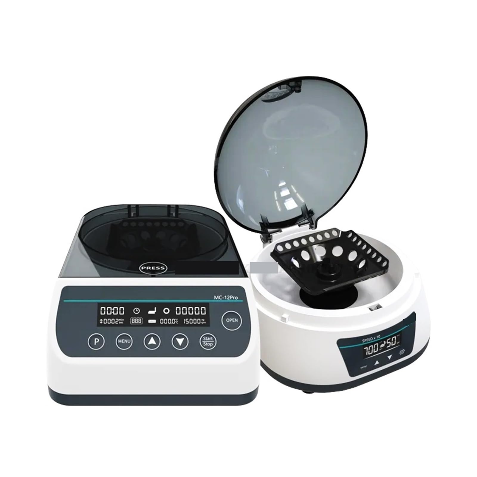 Centrifugeuse à micro-hématocrite grande vitesse de laboratoire Minicentrifugeuse, micro-centrifugeuse, centrifugeuse PCR, petite portable pour laboratoire, pour la recherche(MC-4S)