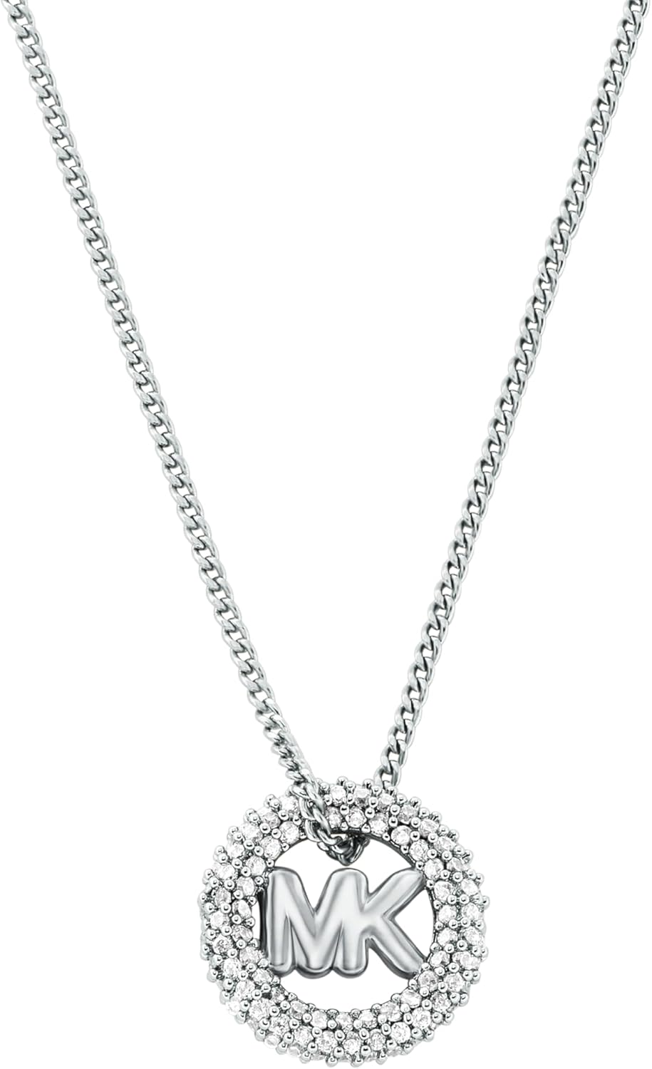 Michael Kors Silver-Tone Necklace for Women; Necklaces for Women; Jewelry for Women