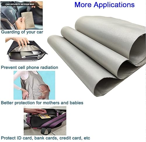 Miniatura 4 de Tela de blindaje EMF Faraday Tela de protección de níquel y cobre-DIY Escudo inalámbrico contra EMI, EMP (Tamaño : 10 yardas)