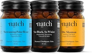 Natch Zahnpasta Tabs 3er Set, Hydroxylapatit