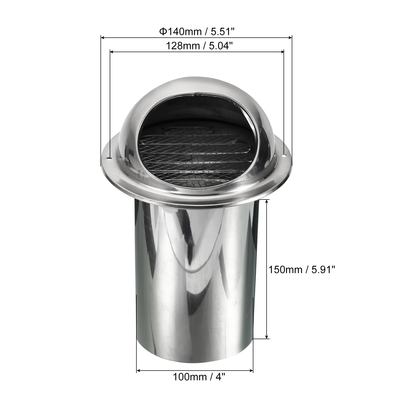PATIKIL 4" Round Soffit Air Vents - Image 2