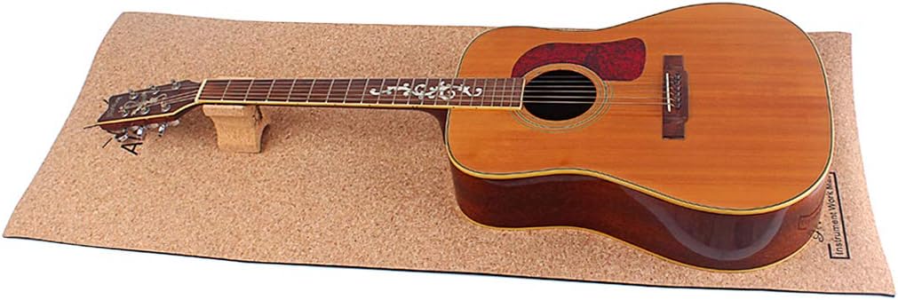 Alnicov Guitar Work Mat，Guitar Neck Rest Support Neck Pillow，for Guitar Cleaning Luthier Setup Repair Tool