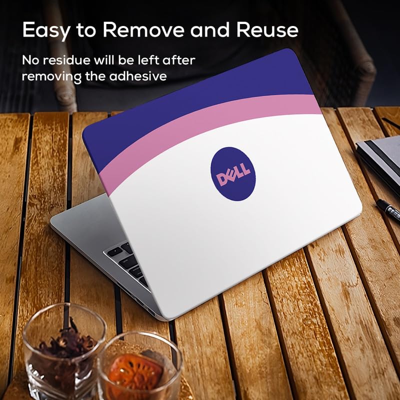 Image of Galaxsia Pattern D1 Vinyl Skin /Sticker /Cover /Decal Compatible for Any Dell Laptop of 14 Inches Or Notebook