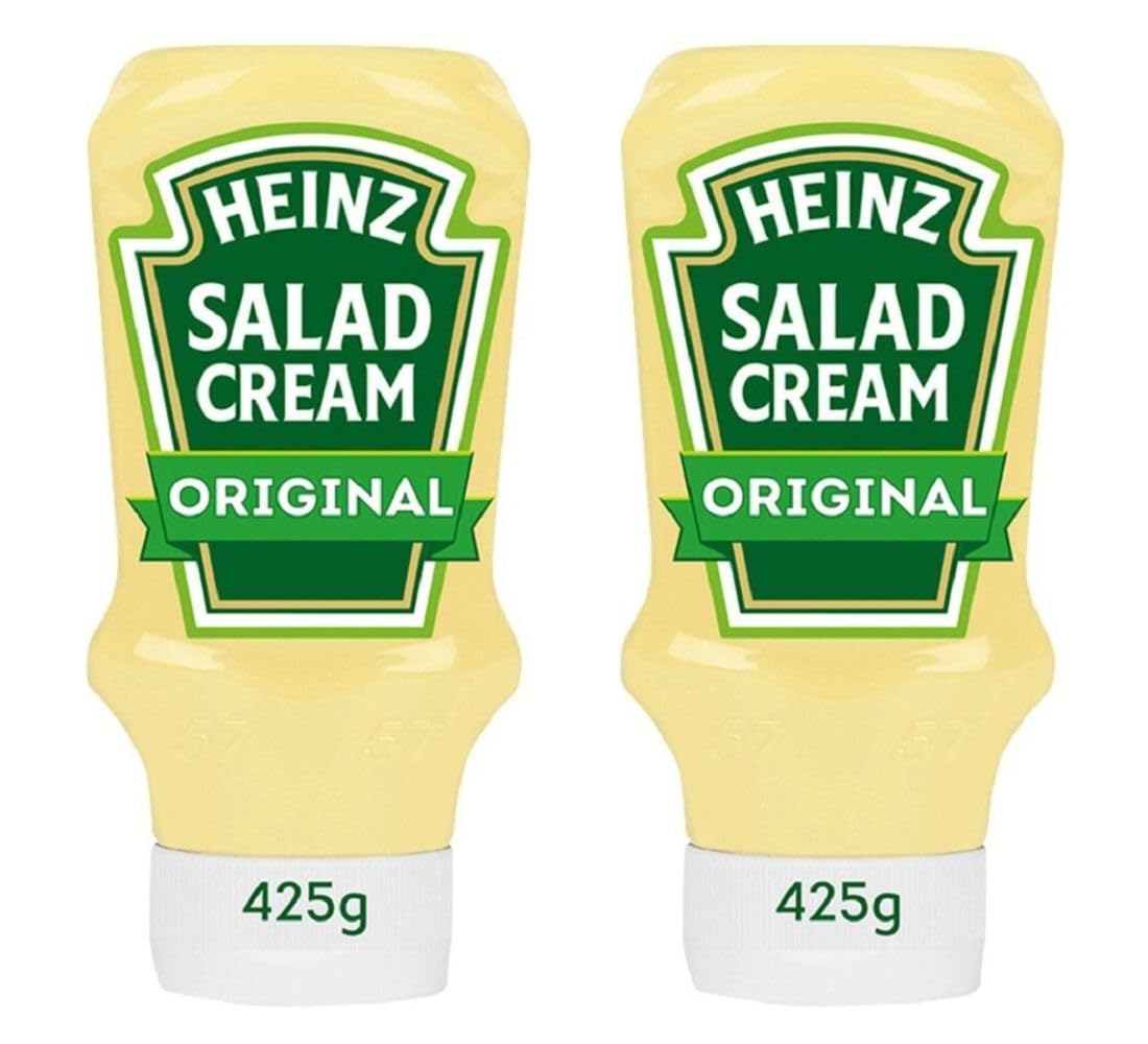 Heinz Salad Cream Original Squeezy 425g - Pack of 2
