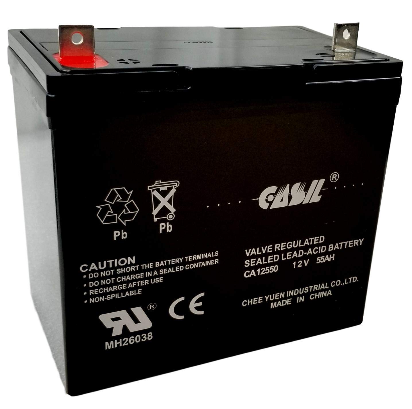 12v 55ah Group 22NF Power Boat Pontoon Electric Trolling Motor Deep Cycle Battery PowerCell PC12500 