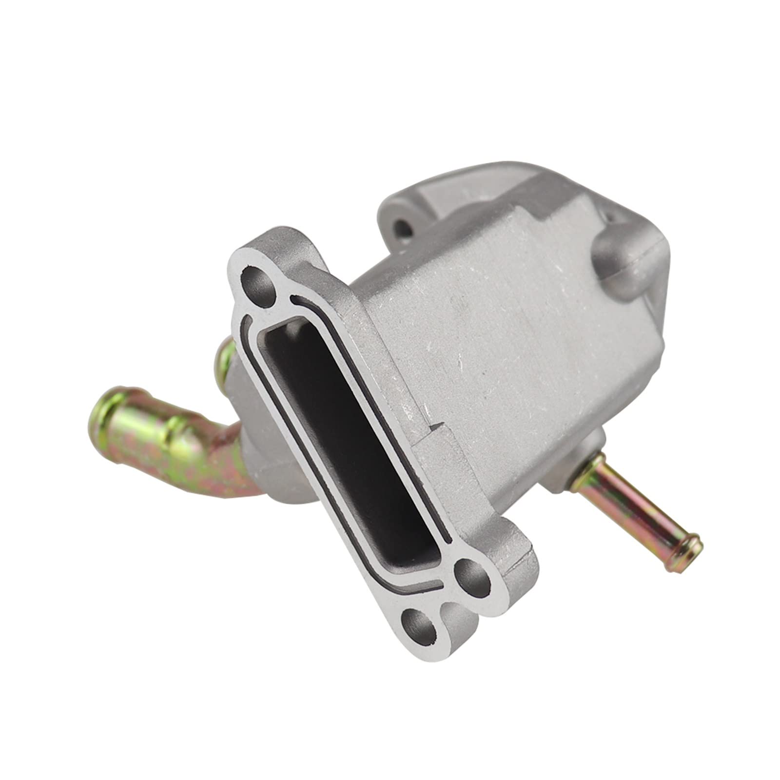 Amazon.com: HOOBN Aluminum Engine Cooling Thermostat Housing Cover  