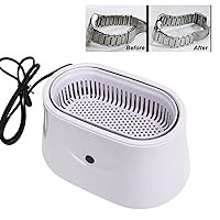 Vista 7 de Ultrasonic Cleaner Low Noise Ultrasonic Cleaner 35W 650ML Capacity Resistant (US Plug 110V)