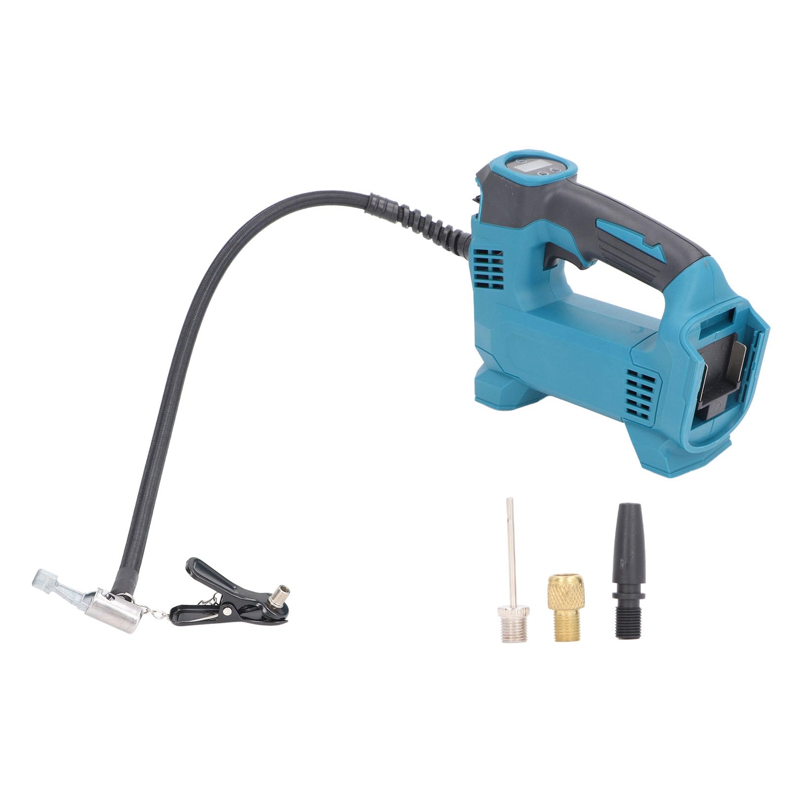 Inflador de neumáticos Compresor de Aire portátil Pantalla LCD de Iones de Litio Recargable Bomba automática para automóviles SUV ATV Bicicletas Motocicletas Material ABS