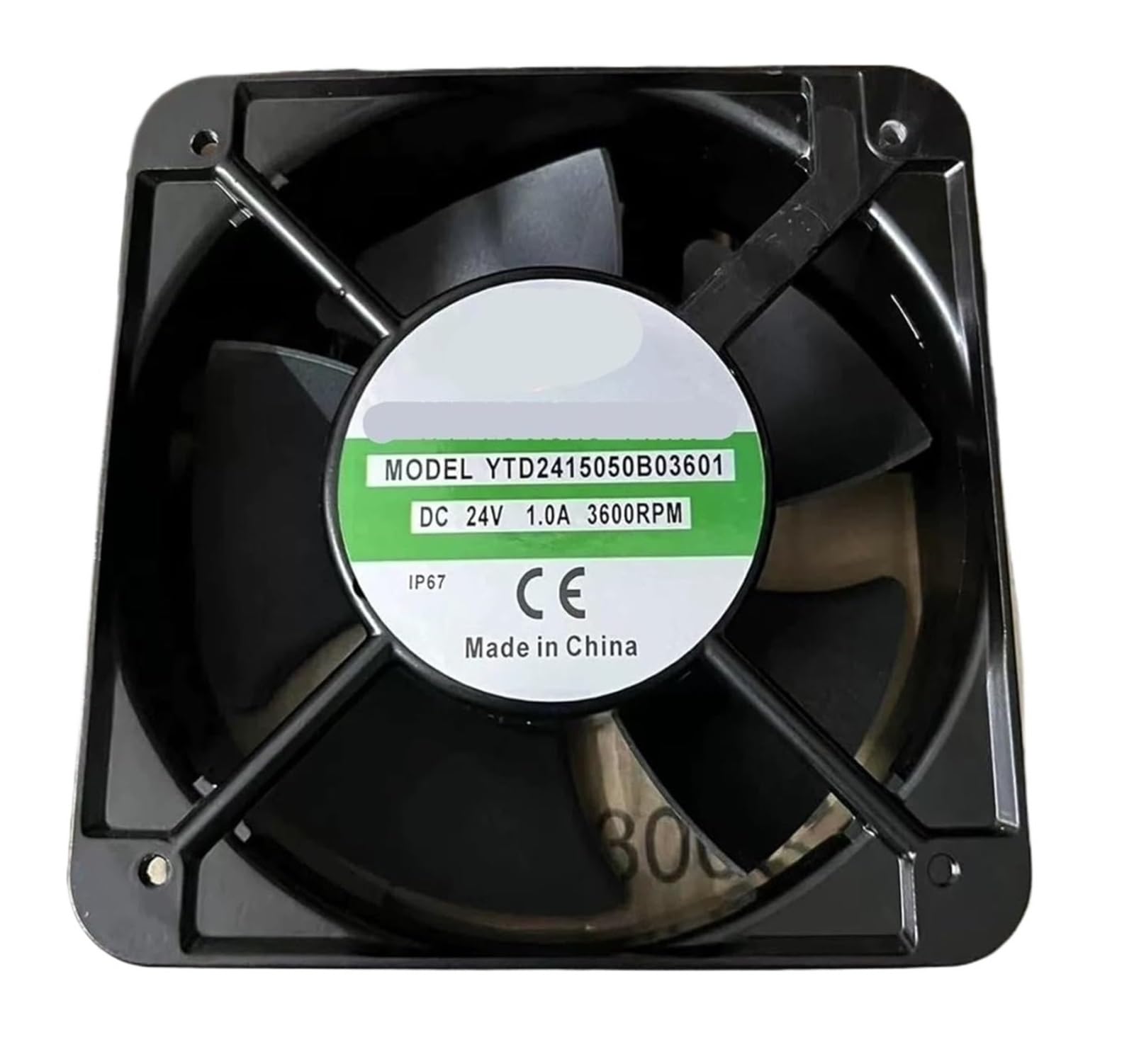 ZBWZXBDJ YTD2415050B03601 DC24V 1.0A 3600RPM 15cm Cooling Fan