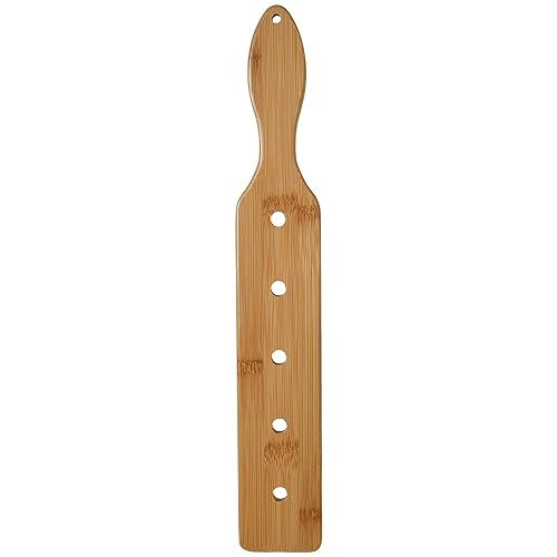 Bamboo Wood Paddle, 14 Inch with Airflow Holes