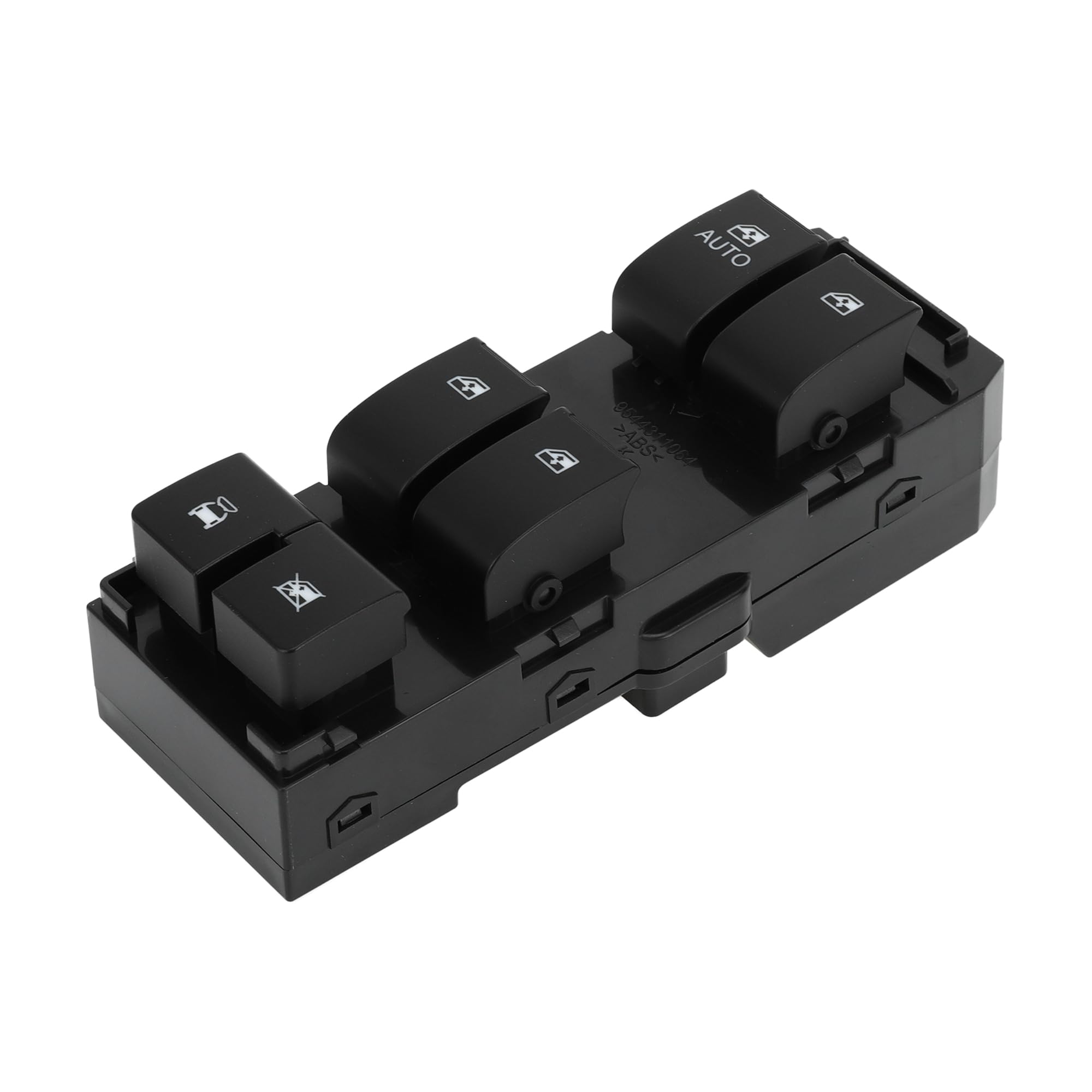 A ABSOPRO Interruptor de elevalunas eléctrico delantero izquierdo para Chevrolet Captiva 2008-2012, color negro