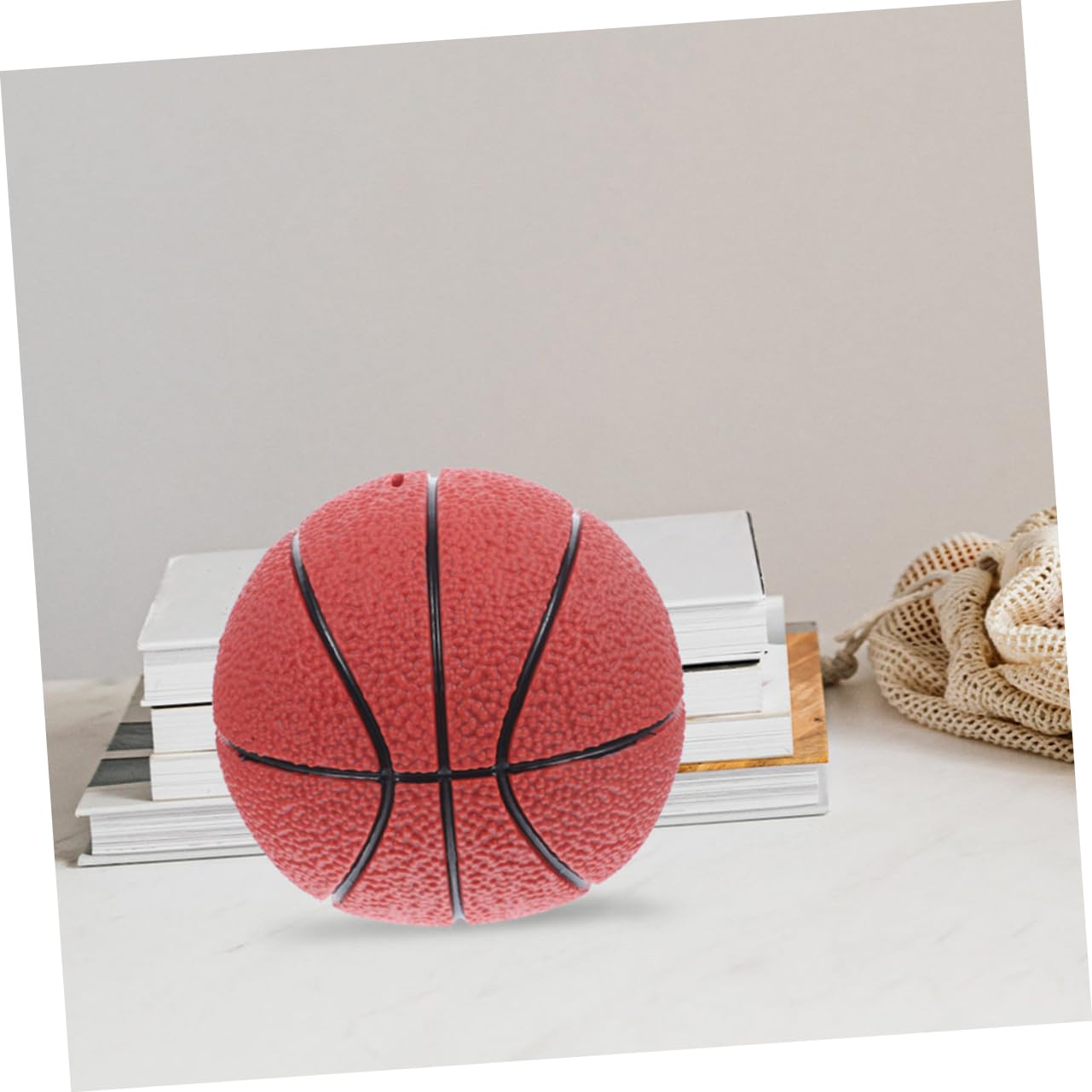 2pezzi Salvadanai Forma Di Palla Da Basket Contenitore Per Monete Per Decorazione Per Stanza Risparmio Facile e Divertente