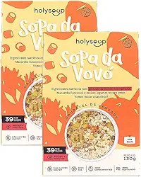 Kit 2X: Sopa da Vovó Sem Glúten Holysoup 130g