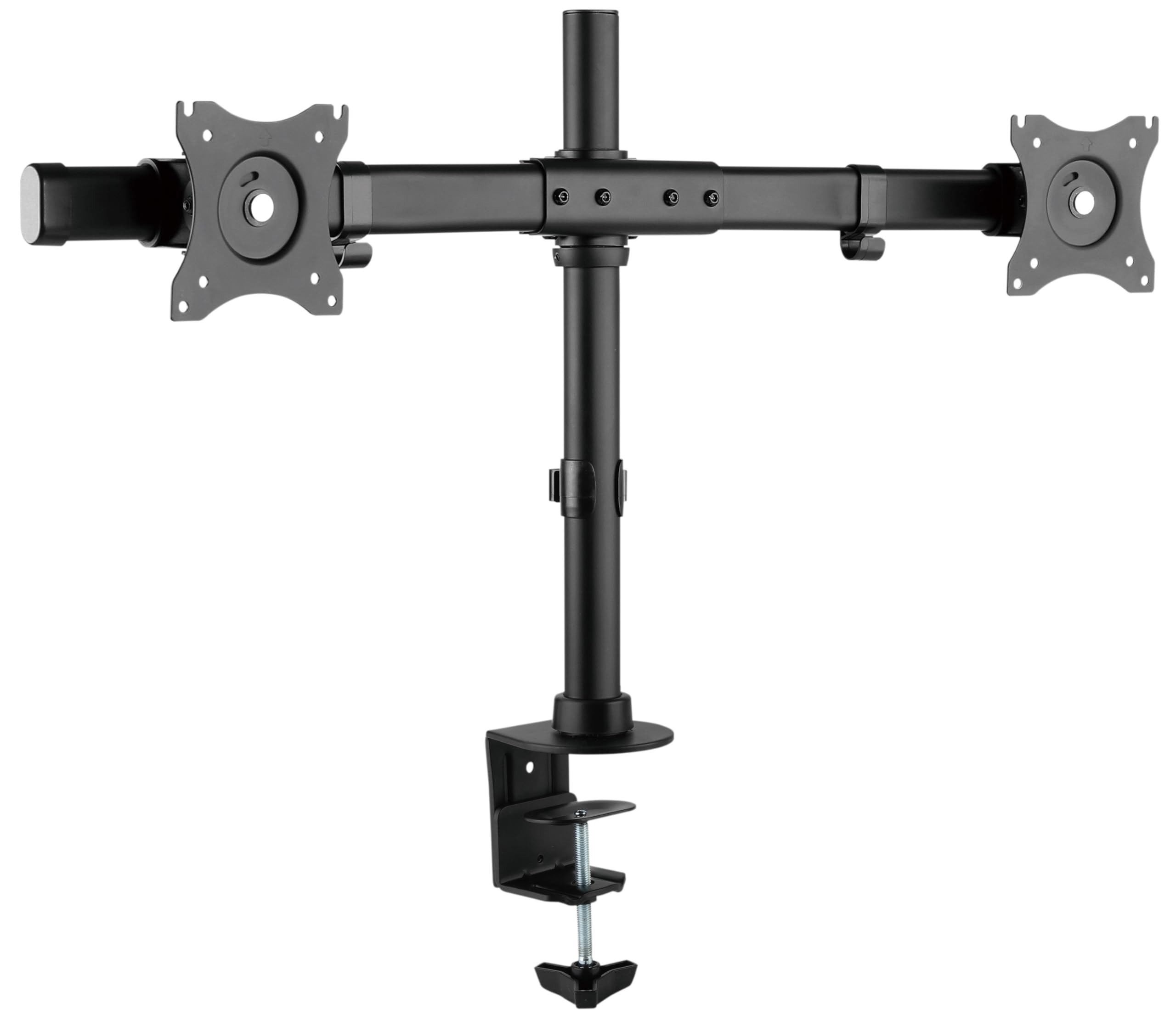 RICOO Monitor Halterung 2 Monitore Bildschirmhalterung Dual Monitor-Arm Monitorhalterung Ständer Arme für 13-27 Zoll Computermonitore PC Gaming Bildschirm TS7811 Stand Tischhalterung Monitor-Halter