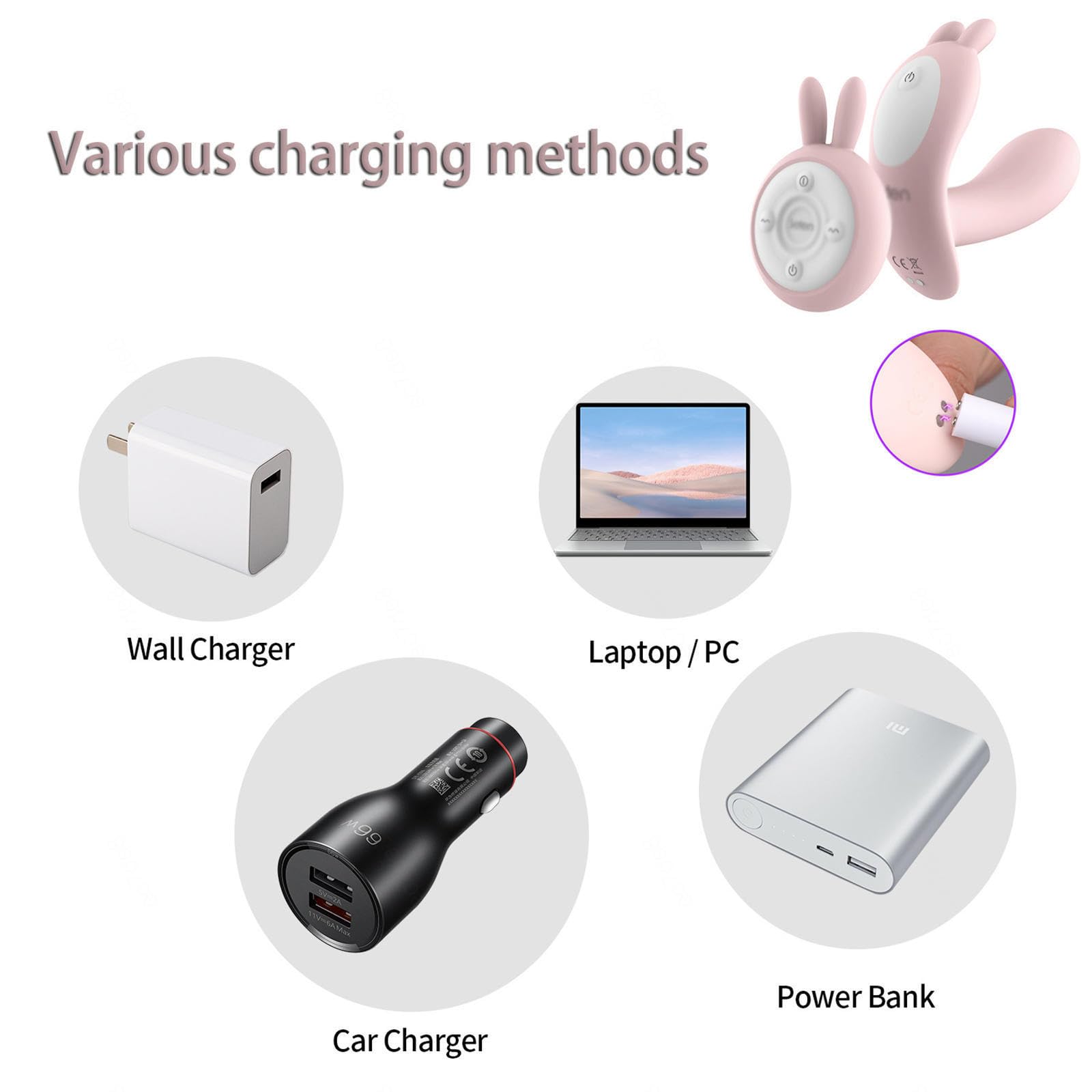 Vibratore con Telecomando Sex Toys, Ovetto Vibrante Professionale Clidoride Wireless Sex Toys Vibratore Ovetto Vibrante G-Spot Stimolatore
