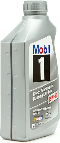 Miniatura 2 de Mobil 1 Supersyn Aceite de motor totalmente sintético, 15W-50, cuarto de galón (201)